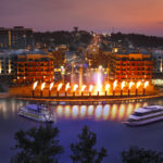 See The Branson Landing Fountain Show with Main Street Lake Cruises